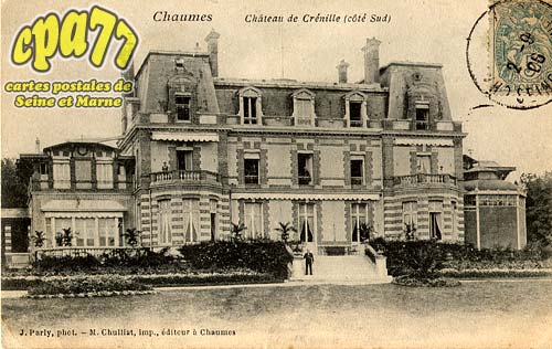 Chaumes En Brie - Chteau de Crnille (ct Sud)