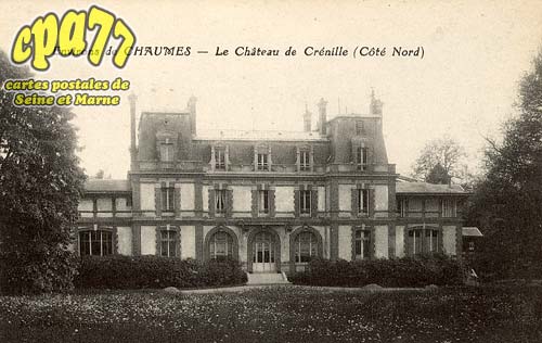 Chaumes En Brie - Environs de Chaumes - Le Chteau de Crnille (Ct Nord)