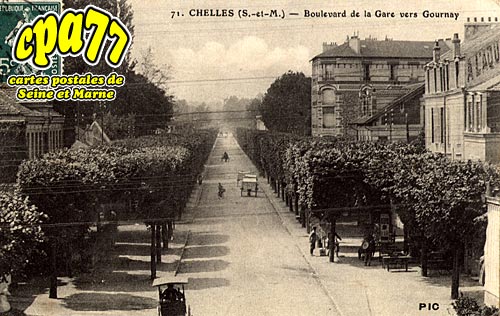 Chelles - Boulevard de la Gare vers Gournay