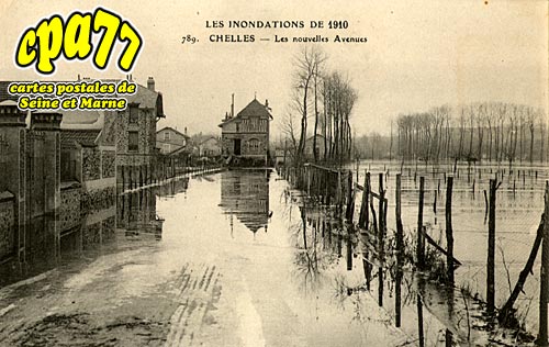 Chelles - Les Inondations de 1910 - Les Nouvelles Avenues