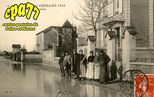 Chelles - Inondations de 1910 - Avenue de l'Union