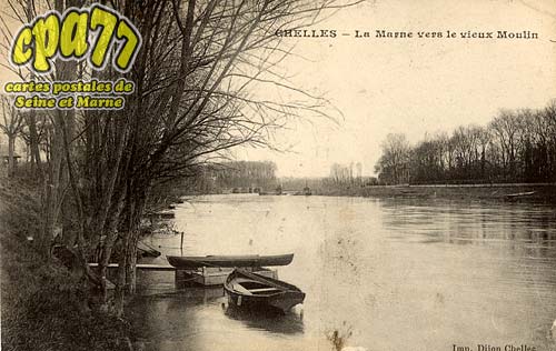 Chelles - La Marne vers le vieux Moulin