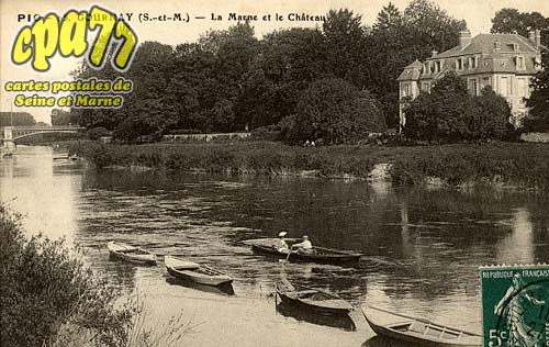 Chelles - Pic - 65. Gournay (S.-et-M.) - La Marne et le Chteau