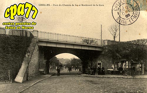 Chelles - Pont du Chemin de fer et Boulevard de la Gare