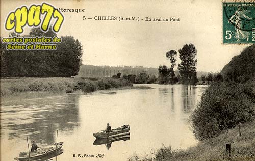 Chelles - La Marne Pittoresque - En aval du Pont