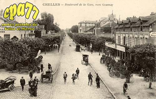 Chelles - Boulevard de la Gare, vers Gournay