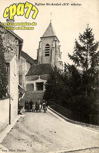 Chelles - Eglise St-Andr (XVe sicle)