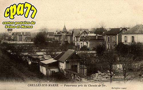 Chelles - Panorama pris du Chemin de fer