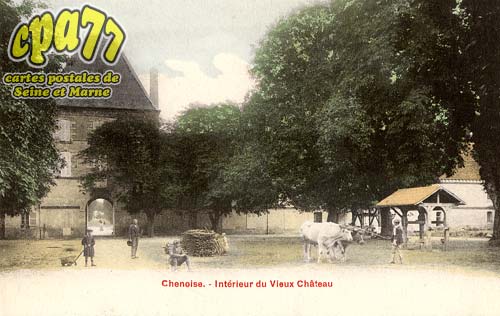 Chenoise - Intrieur du Vieux Chteau