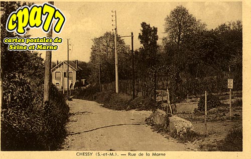 Chessy - Rue de la Marne