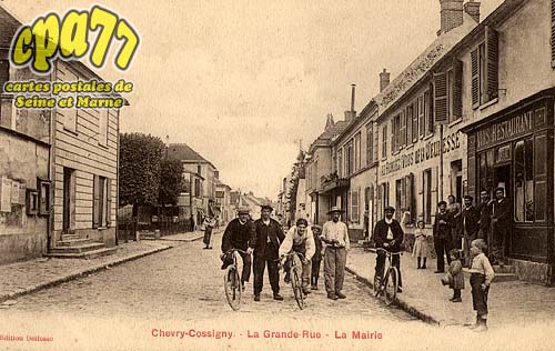 Chevry Cossigny - La Grande-Rue - La Mairie