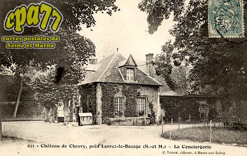 Chevry En Sereine - Chteau de Chevry, prs Lorrez-le-Bocage (S.-et-M.) - La Conciergerie