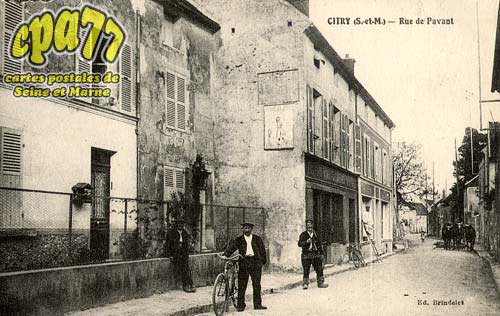 Citry - Rue du Pavant