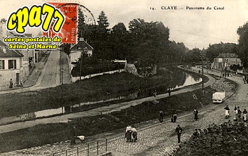 Claye Souilly - Panorama du Canal