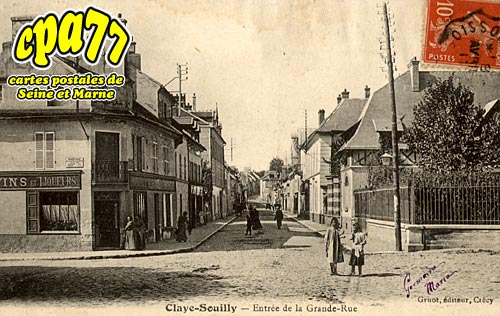 Claye Souilly - Entre de la Grande Rue