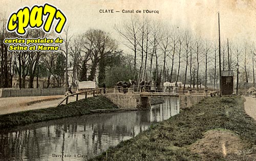 Claye Souilly - Canal de l'Ourcq