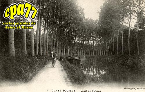 Claye Souilly - Canal de l'Ourcq