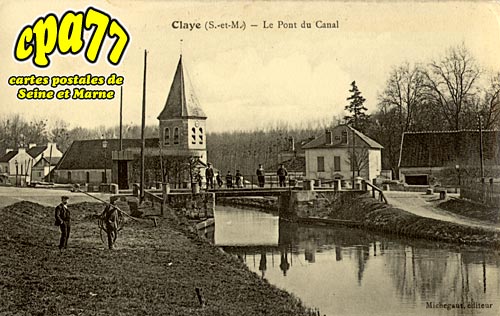 Claye Souilly - Le Pont du Canal