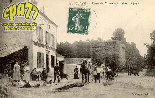 Claye Souilly - Route de Meaux - l'Entre du paus