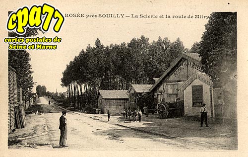 Claye Souilly - La Scierie et la route de Mitry