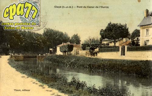 Claye Souilly - Pont du Canal de l'Ourcq