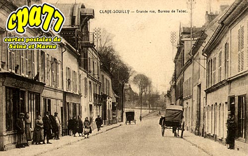 Claye Souilly - Grande Rue, Bureau de Tabac