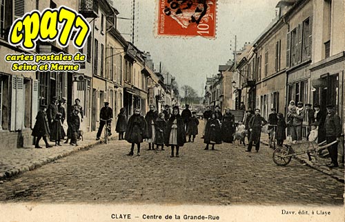 Claye Souilly - Centre de la Grande-Rue