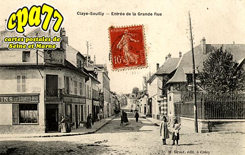 Claye Souilly - Entre de la Grande Rue