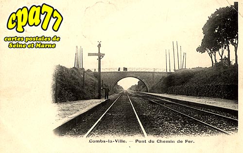 Combs La Ville - Pont du Chemin de Fer