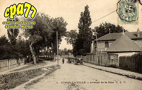 Combs La Ville - Avenue de la Gare