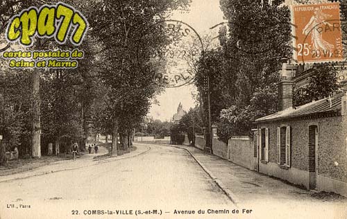 Combs La Ville - Avenue du Chemin de Fer