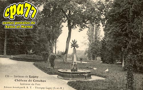 Conches Sur Gondoire - Le Chteau - Intrieur du Parc
