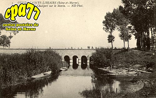 Cond Ste Libiaire - Le Pont du Canal de Chalifert sur le Morin