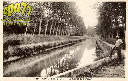Congis Sur Throuanne - Le Canal de l'Ourcq