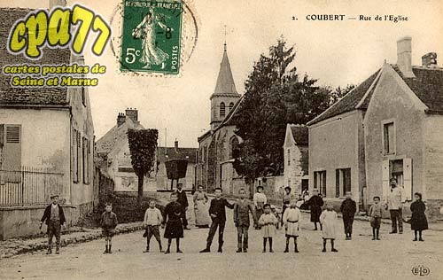 Coubert - Rue de l'église