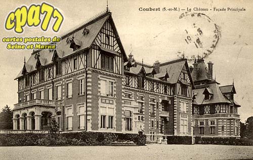 Coubert - Le Château - Façade principale