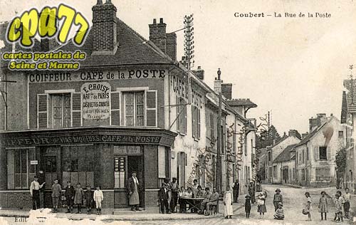 Coubert - La Rue de la Poste