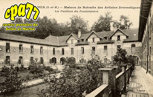 Couilly Pont Aux Dames - Maison de Retraite des Artistes Dramatiques - Les Pavillons des Pensionnaires