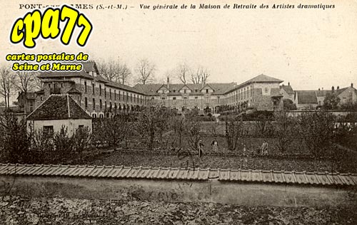 Couilly Pont Aux Dames - Vue gnrale de la Maison de Retraite des Artistes Dramatiques