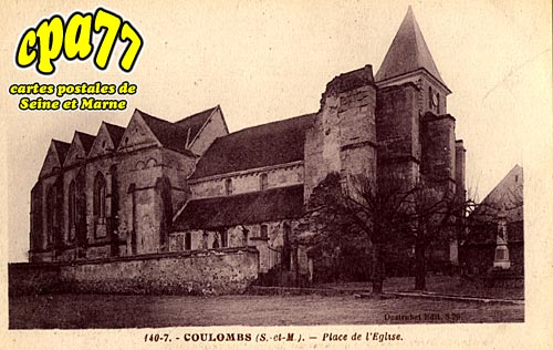 Coulombs En Valois - Place de l'Eglise