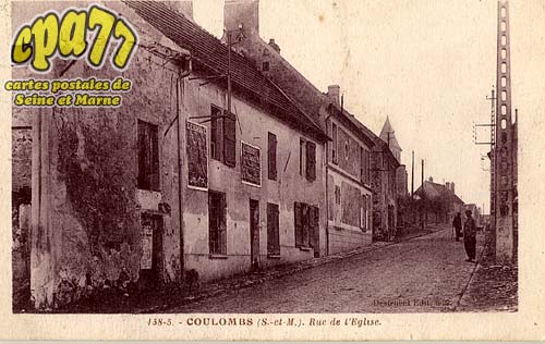 Coulombs En Valois - Rue de l'glise