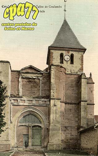 Coulombs En Valois - Eglise de Coulombs - Portail du XVsicle