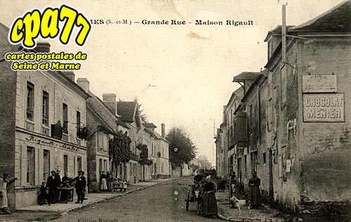 Coulommes - Grande Rue - Maison Rigault