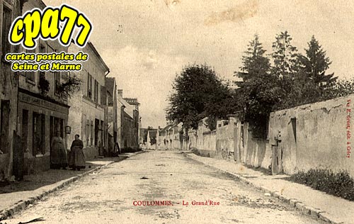 Coulommes - La Grande Rue