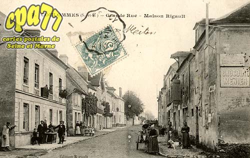 Coulommes - Grande Rue - Maison Rigault