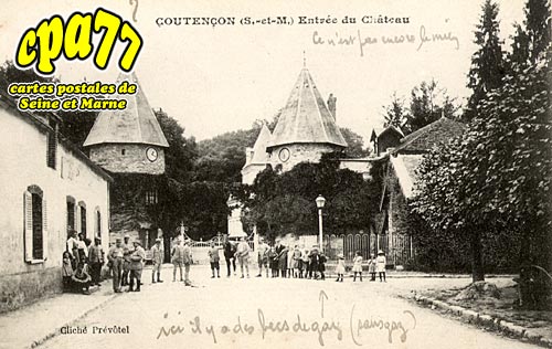 Coutencon - Entre du Chteau
