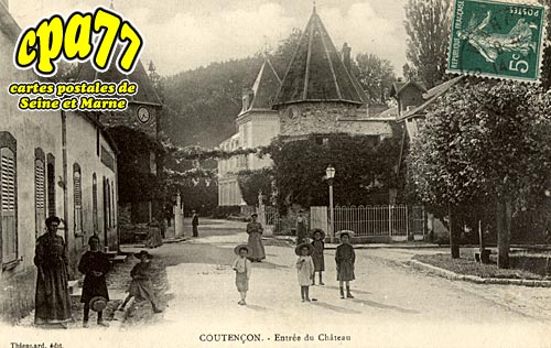 Coutencon - Entre du Chteau