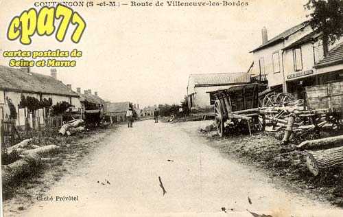 Coutencon - Route de Villeneuve-Les-Bordes