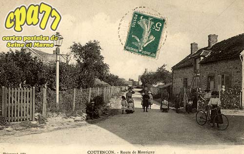 Coutencon - Route de Montigny