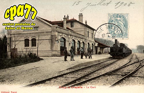 Crcy La Chapelle - La Gare